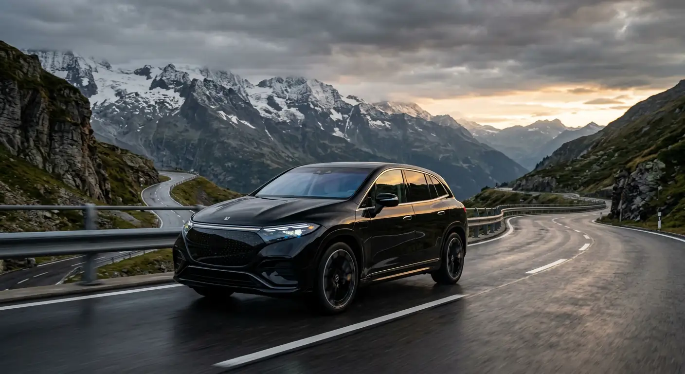 Mercedes EQS SUV — خدمة السائق