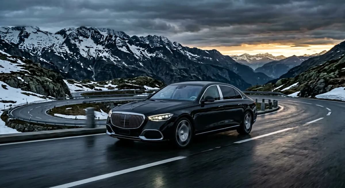 Mercedes Maybach — Davos