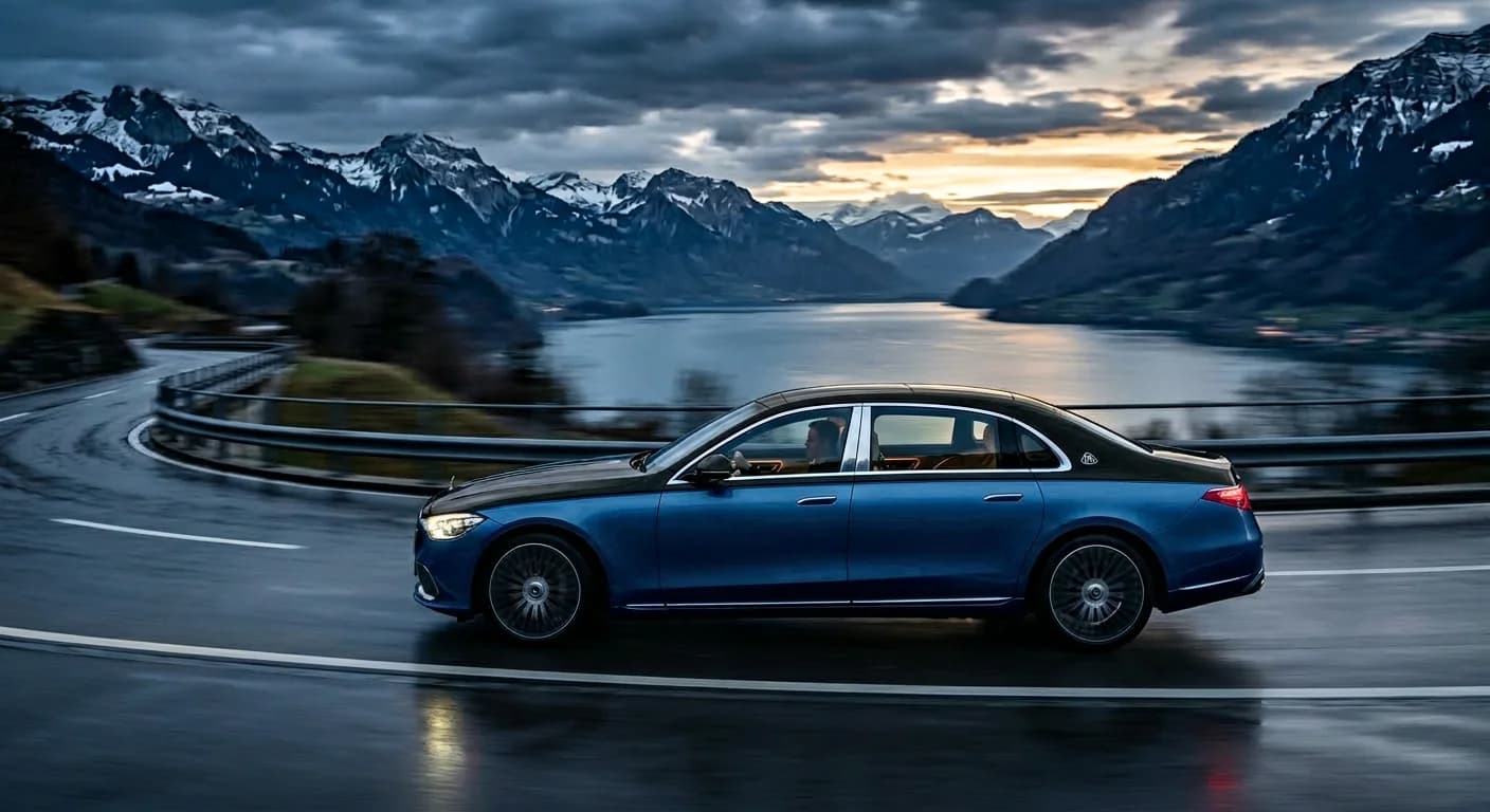 Mercedes Maybach — side profile