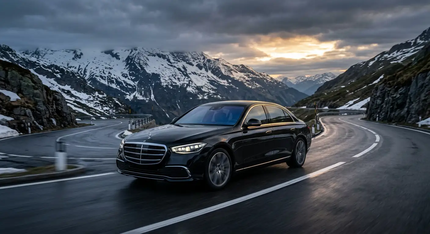 Mercedes S-Class — سانت موريتز