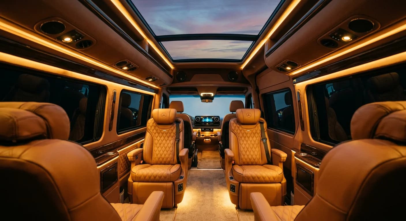 Mercedes Sprinter — interior