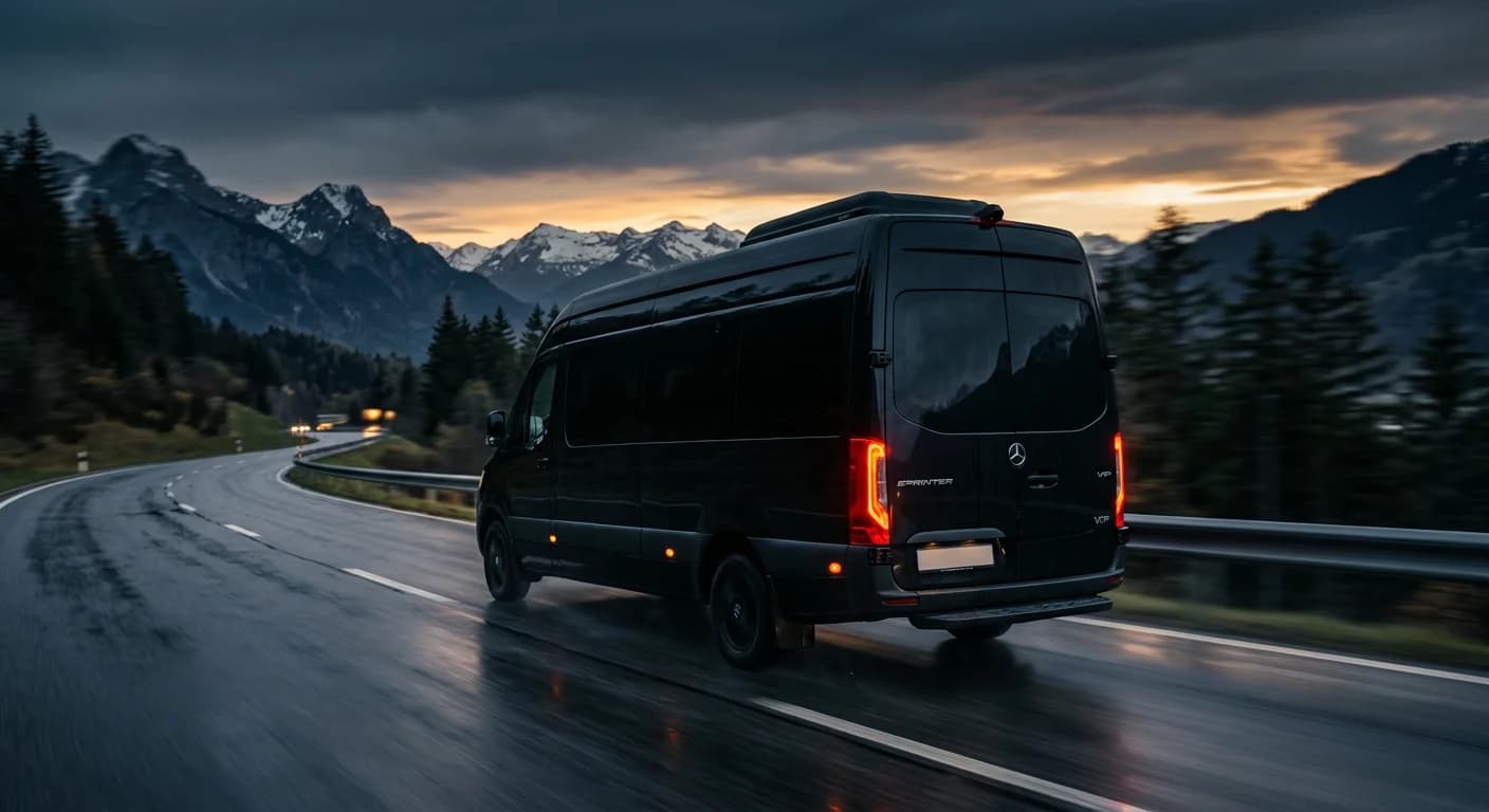 Mercedes Sprinter — rear
