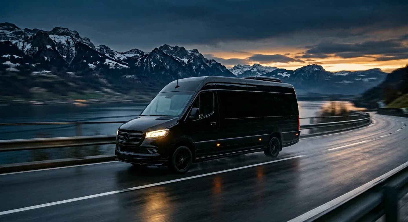 Mercedes Sprinter — side profile