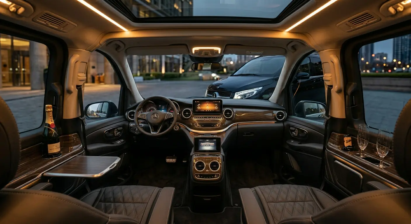 Mercedes V-Class 2026 — interior